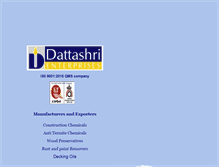 Tablet Screenshot of dattashri.net